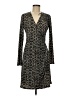 MICHAEL Michael Kors Print Black Casual Dress Size M - photo 1