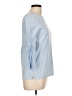 Gibson Blue Long Sleeve Blouse Size M - photo 4