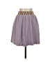 Unbranded Solid Purple Casual Skirt Size S (estimated) - photo 1
