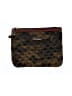 Joan & David Brown Green Makeup Bag One size - photo 1
