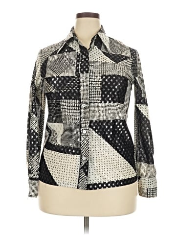 Dominique Long Sleeve Button-Down Shirt (view 1)