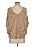 BCBGeneration Tan 3/4 Sleeve Blouse Size S - photo 2