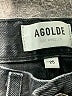 AGOLDE 100% Cotton Black Jeans Size 25 waist - photo 7