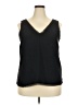 Chelsea28 100% Polyester Black Sleeveless Blouse Size XXL - photo 1