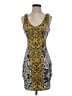 Guess Paisley Yellow Cocktail Dress Size XS - photo 1