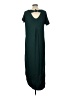 Unbranded Solid Green Casual Dress Size L (estimated) - photo 2