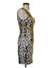 Guess Paisley Yellow Cocktail Dress Size XS - photo 4