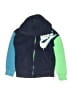 Nike Blue Zip Up Hoodie Size 4 - photo 1