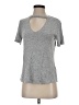 Active USA Tweed Gray Short Sleeve Turtleneck Size S - photo 1
