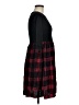 Torrid Plaid Black Casual Dress Size Med Plus (00) - photo 5