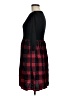 Torrid Plaid Black Casual Dress Size Med Plus (00) - photo 4