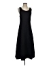 Neiman Marcus Solid Black Casual Dress Size 2 - photo 1