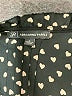 Adrianna Papell 100% Polyester Polka Dots Black Long Sleeve Blouse Size L - photo 7