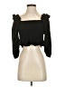 Zara Black 3/4 Sleeve Blouse Size S - photo 1