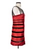 BCBGMAXAZRIA 100% Recycled Polyester Graphic Red Cocktail Dress Size 2 - photo 4