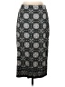 Max Studio Print Black Formal Skirt Size S - photo 1