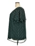 In'Voland 100% Polyester Polka Dots Green Short Sleeve Blouse Size 22W - photo 5