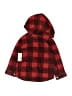 Old Navy 100% Polyester Plaid Red Coat Size 18-24 mo - photo 2
