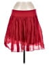 Express Solid Red Casual Skirt Size 8 - photo 1