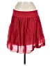 Express Solid Red Casual Skirt Size 8 - photo 2