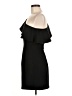 French Connection Solid Black Cocktail Dress Size 6 - photo 5