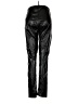 Kikiriki 100% Polyester Metallic Black Casual Pants Size M - photo 2