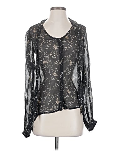 Winter Kate Long Sleeve Silk Top (view 1)