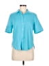 Tyler Boe Teal Short Sleeve Blouse Size M (estimated) - photo 1