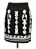 Etcetera Graphic Black Casual Skirt Size 4 - photo 1