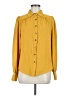Shein 100% Polyester Yellow Long Sleeve Blouse Size 6 - photo 1