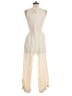 A New Day Solid Ivory Jumpsuit Size XS - photo 2