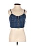 Shein Blue Sleeveless Top Size 2 - photo 1