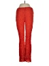 Free People 100% Viscose Hearts Red Casual Pants Size XS - photo 1