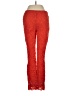 Free People 100% Viscose Hearts Red Casual Pants Size XS - photo 2