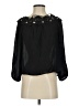 Stone Cold Fox Black 3/4 Sleeve Blouse Size XS - Sm - photo 1