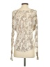 Express 100% Rayon Ivory Long Sleeve Top Size S - photo 2