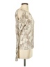 Express 100% Rayon Ivory Long Sleeve Top Size S - photo 4