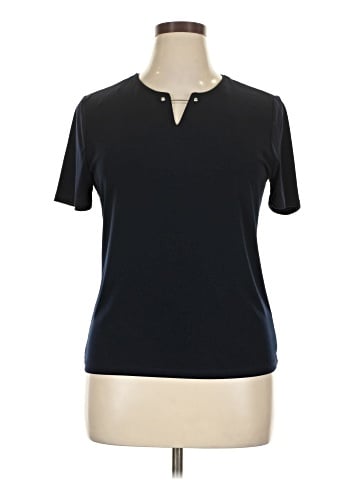 Carmen Carmen Marc Valvo Short Sleeve Top (view 1)
