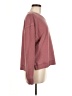 Unbranded Burgundy Sweatshirt Size M (estimated) - photo 4