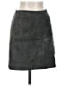 Blank NYC 100% Leather Solid Gray Leather Skirt Size 24 waist - photo 1