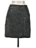 Blank NYC 100% Leather Solid Gray Leather Skirt Size 24 waist - photo 2