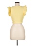 Zara Yellow Short Sleeve Top Size M - photo 2