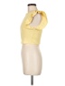 Zara Yellow Short Sleeve Top Size M - photo 5