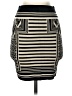 Jealous Tomato Stripes Ivory Casual Skirt Size S - photo 1