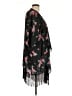 Lularoe 100% Polyester Black Kimono Size L - photo 4