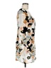 Volcom 100% Viscose Floral Gray Casual Dress Size 8 - photo 4