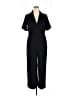 Zara Solid Black Jumpsuit Size XL - photo 1
