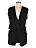 Splendid Solid Black Romper Size M - photo 1