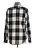 VIISHOW Plaid Black Long Sleeve Button-Down Shirt Size L - photo 2