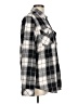 VIISHOW Plaid Black Long Sleeve Button-Down Shirt Size L - photo 4